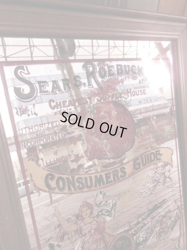 画像4: 1970'S OLD SEARS ROEBUCK AND CO. MIRROR