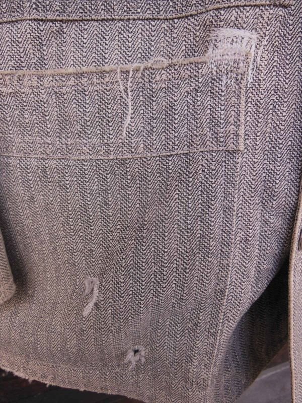 画像11: 1930'S〜 W BUTTONS FRONT HBT PRINT DUCK COVERALL