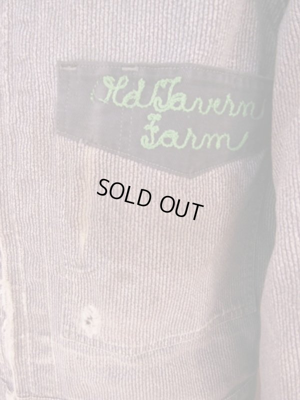 画像5: 1950'S WEARWELL TWO TONE PRINTED DUCK WORK JACKET