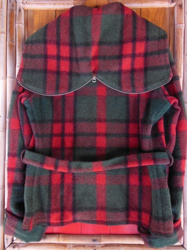 画像13: 1930'S CHIPPEWA GROMET ZIPPER HOODED WOOL WINTER SUIT 