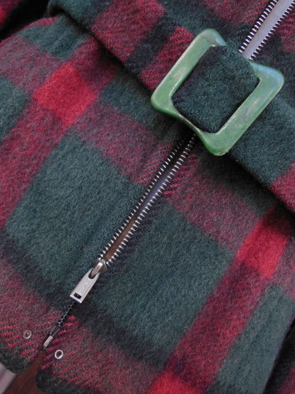 画像14: 1930'S CHIPPEWA GROMET ZIPPER HOODED WOOL WINTER SUIT 