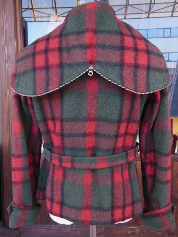 画像9: 1930'S CHIPPEWA GROMET ZIPPER HOODED WOOL WINTER SUIT 