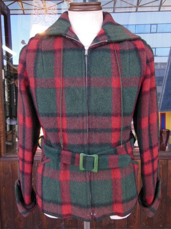 画像7: 1930'S CHIPPEWA GROMET ZIPPER HOODED WOOL WINTER SUIT 