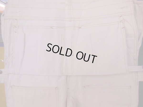 画像13: 〜1960'S DEADSTOCK BIG MAC CARPENTERS OVERALLS W/APRON SZ/36X32