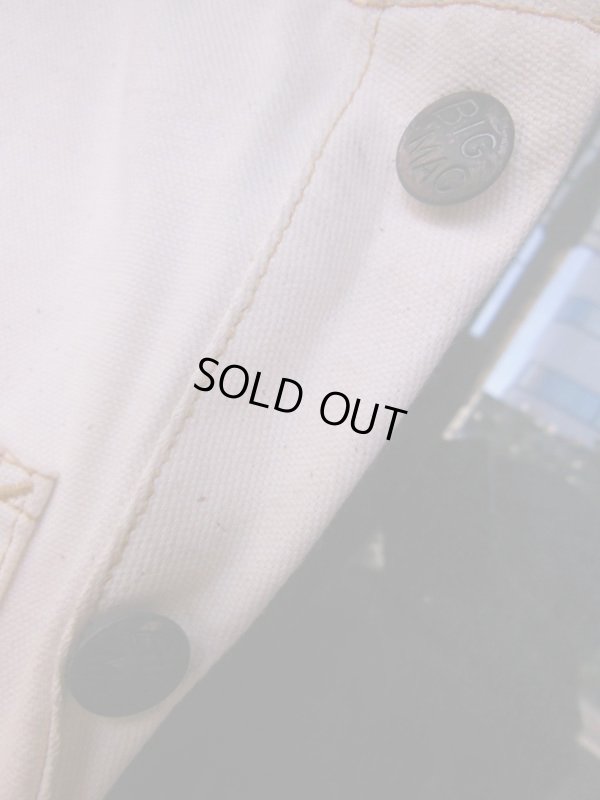 画像11: 〜1960'S DEADSTOCK BIG MAC CARPENTERS OVERALLS W/APRON SZ/36X32