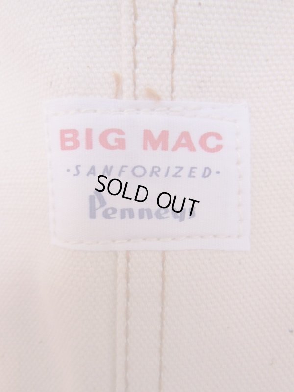 画像4: 〜1960'S DEADSTOCK BIG MAC CARPENTERS OVERALLS W/APRON SZ/36X32