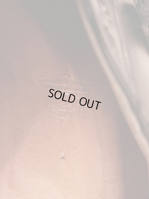 画像7: 〜1930'S DEADSTOCK BROCKTON CAP TOE  DRESS SHOES SZ/7.5D 