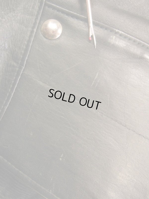 画像16: 1950'S BRATT HORSEHIDE TWO STARS MOTORCYCLE JACKET SZ/36