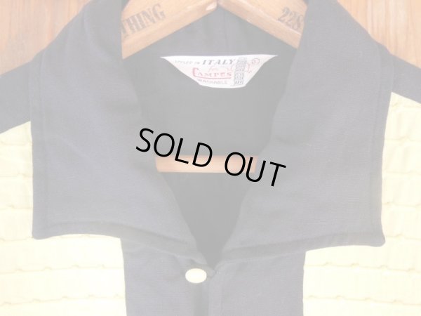 画像10: 1950'S CAMPUS TWO TONE PANEL BLACK X YELLOW R'N'R RAYON SHIRT SZ/L