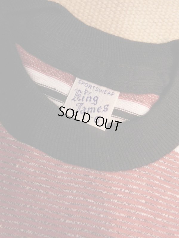 画像5: 1950'S DEADSTOCK KING JAMES BOYS POLO SHIRT/E/SIZE6 