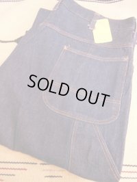 1960'S BIG MAC HEAVY ONCE DENIM PAINTER PANTS SZ/36X32