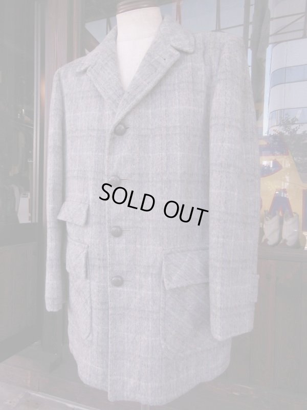 画像1: 1950'S SEARS FIELDMASTER FLECK GRAY WOOL CAR COAT SIZE/40~42