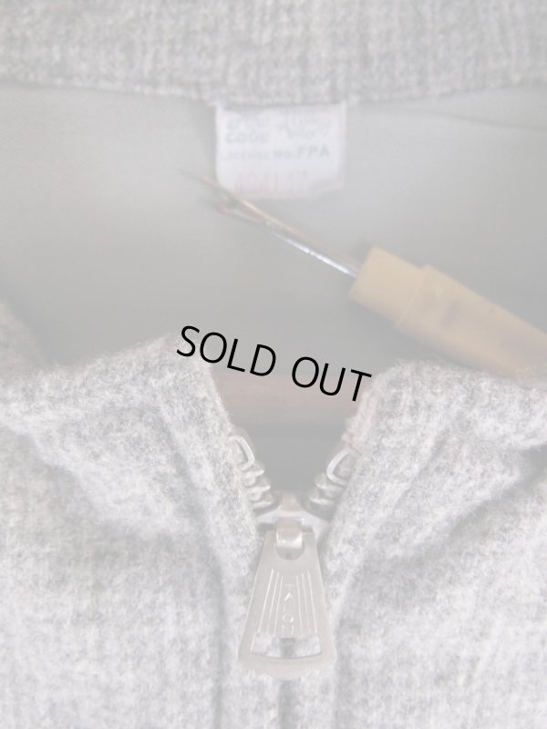 画像5: 1930'S GROMET ZIPPER LIGHT WOOL SPORTS JACKET W/NRA CODE LABEL