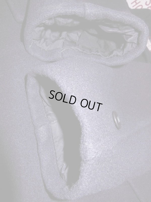 画像14: 1940'S〜 HERCULES DOUBLE BREAST BELTED DARK NAVY WOOL COAT