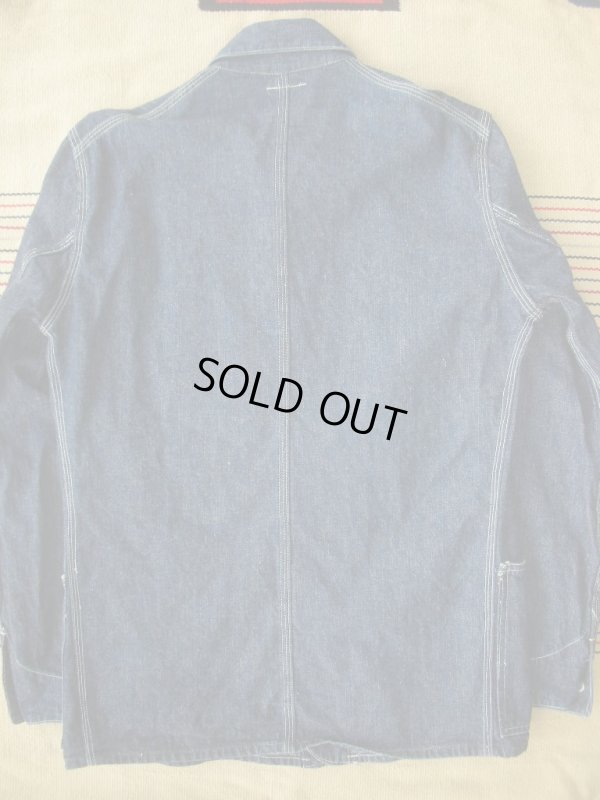 画像12: 1930'S〜 FREE LAND THREE POCKET COVERALL JACKET SZ42[実寸36]