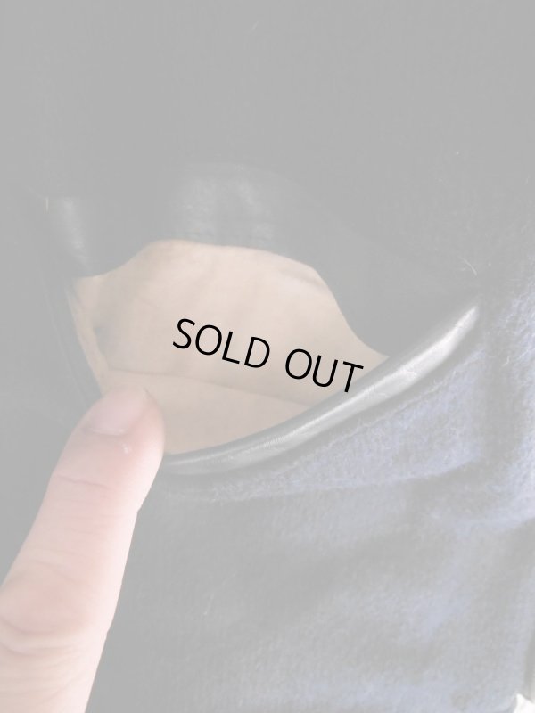 画像15: 1950'S EDGO STEERHIDE W MOTORCYCLE JACKET SZ/40