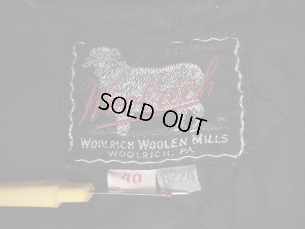 画像13: 1950'S WOOLRICH TWO TONE WOOL FARAOH CAR COAT/SZ/40