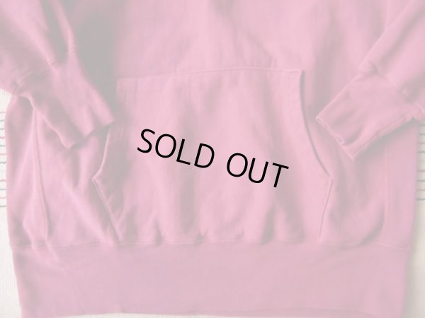 画像6: 90S CHAMPIONリバースウィーブスウェットパーカー/ローズ/無地/L