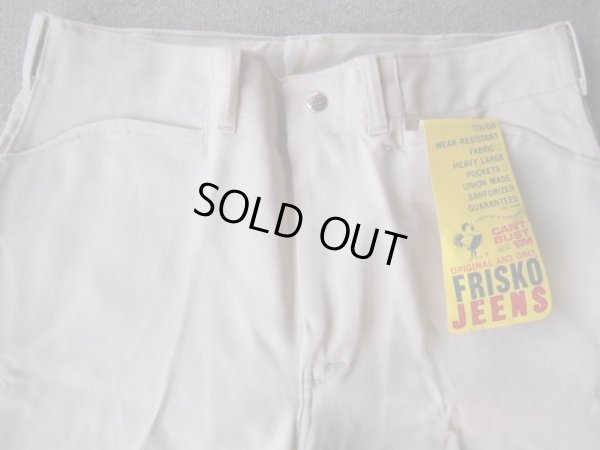 画像9: 1960'S〜 DEADSTOCK CAN'T BUST'EM FRISKO JEENS SZ 34X28