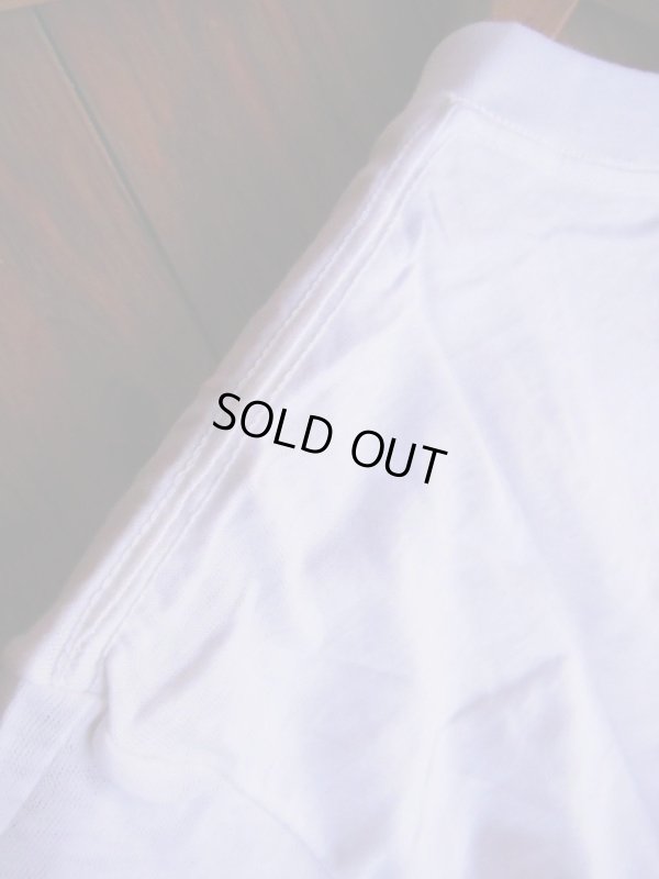 画像7: 1960'S〜 DEADSTOCK MW BRENT WHITE COTTON TEE SZ/M