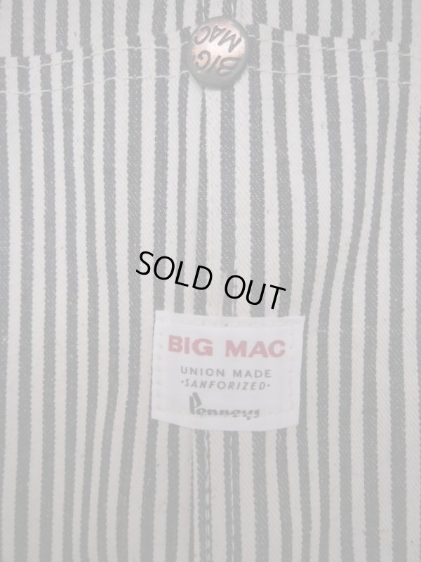 画像6: 1950’S〜 DEADSTOCK BIG MAC CARPENTERS OVERALLS W/APRON SZ/40X30