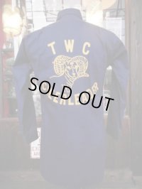1950'S TWC CHEERLEADER EMBROIDERED SHIRT SIZE/S