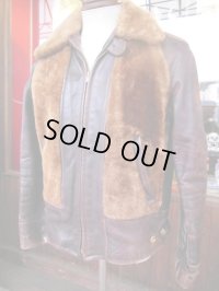 1940’S UNKNOWN HORSEHIDE GRIZZLY JACKET/SIZE38~40