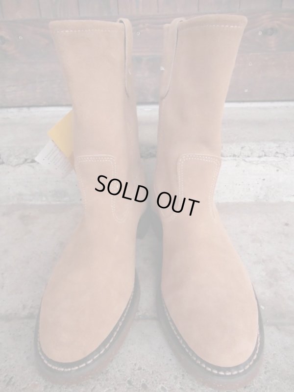 画像3: 1980'S〜 DEADSTOCK TEXAS STEER SAND SUEDE ROPER BOOTS SZ/7.5D