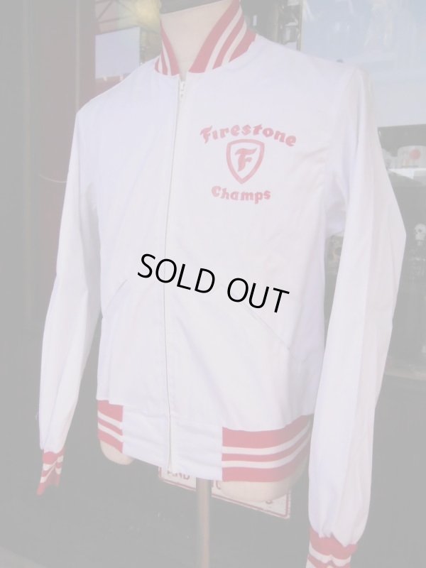 画像3: 〜1970’S DEADSTOCK CHAMPION FIRESTONE CHAMPS COTTON JACKET SZ/SMALL
