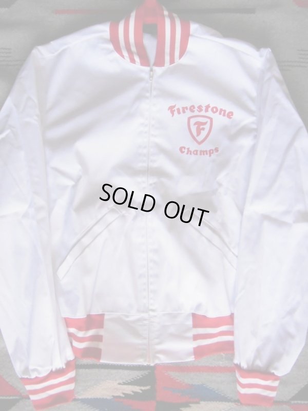 画像7: 〜1970’S DEADSTOCK CHAMPION FIRESTONE CHAMPS COTTON JACKET SZ/SMALL
