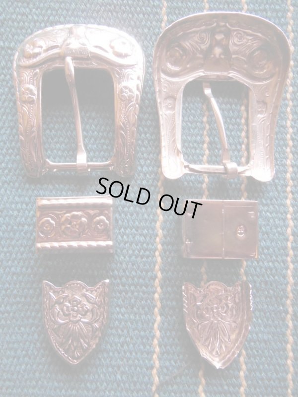 NOS NORTH & JUDD three piece buckle Lot-9907,