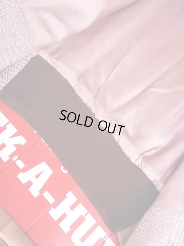 画像11: 1950'S NATIONAL TWO TONE PANEL TWEED X GABERDINE JKT　SZ/38