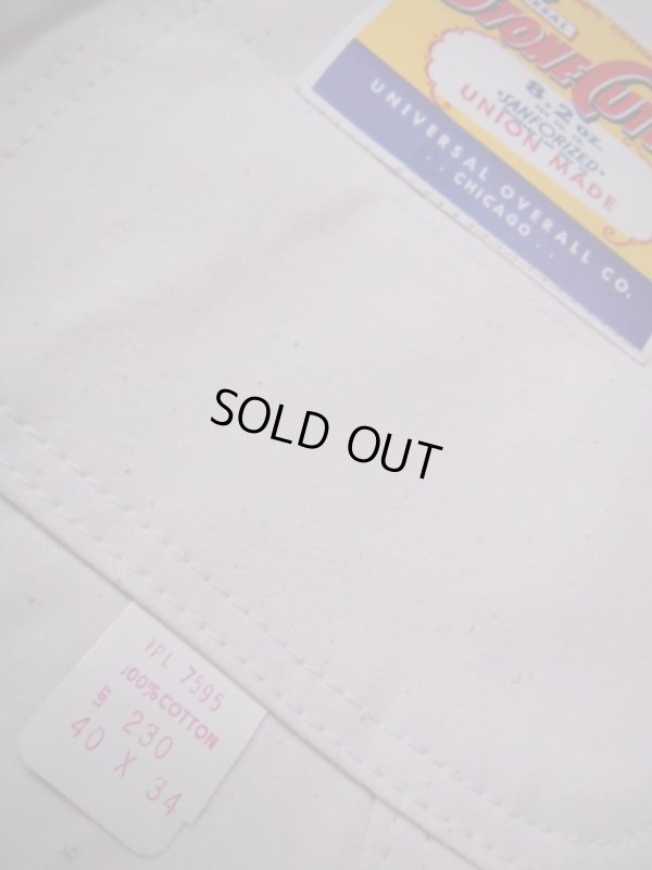 画像11: 1970'S DEADSTOCK UNIVERSAL STONE CUTTER OVERALLS 40X34