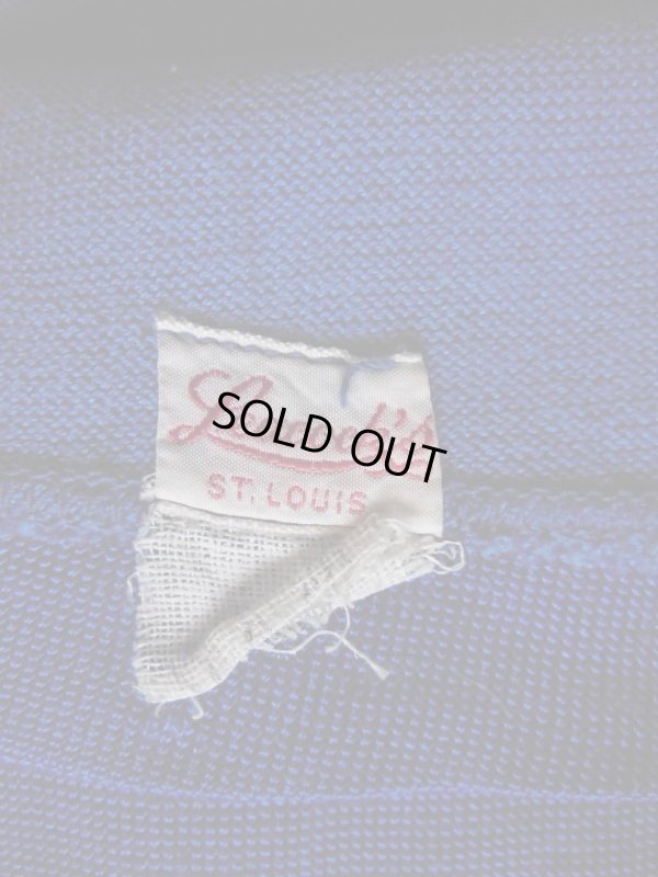 画像3: 〜1950'S LEACOCK'S CHEVROLET LETTERED TWO TONE RAYON JERSEY