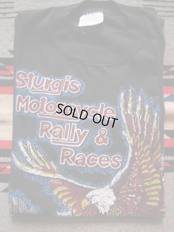 画像6: 1988'S STURGIS M.C. RALLY & RACES TEE SZ/LARGE