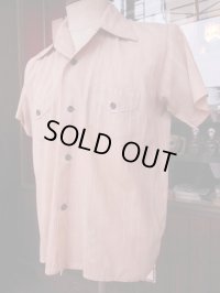 1930'S〜 SPORTOP FLECK COTTON SPORTS SHIRT SZ/ML 