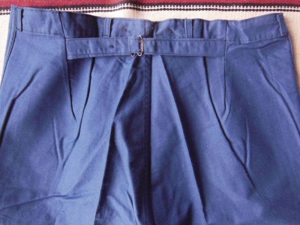 画像8: 1940'S UNKNOWN EURO MILITARY CINCH BACK TROUSERS 96/112