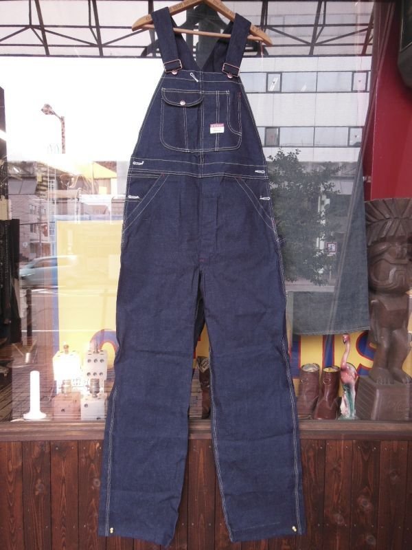 画像4: 1950'S DEADSTOCK BIG MAC 10 OZ DENIM BIB OVERALLS SZ/34X34