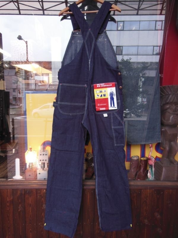 画像6: 1950'S DEADSTOCK BIG MAC 10 OZ DENIM BIB OVERALLS SZ/34X34
