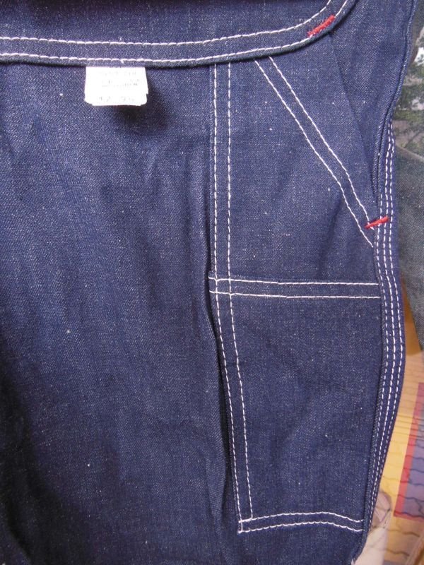 画像12: 1950'S DEADSTOCK BIG MAC 10 OZ DENIM BIB OVERALLS SZ/34X34