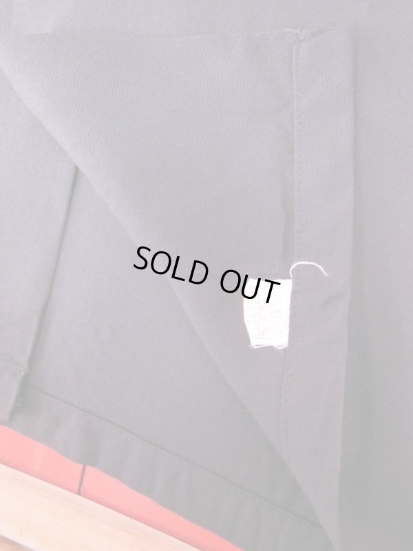 画像11: 1950'S BILLY'S RESTAURANT EMBROIDERED BLACK RAYON BOWLING SHIRT SZ/M 