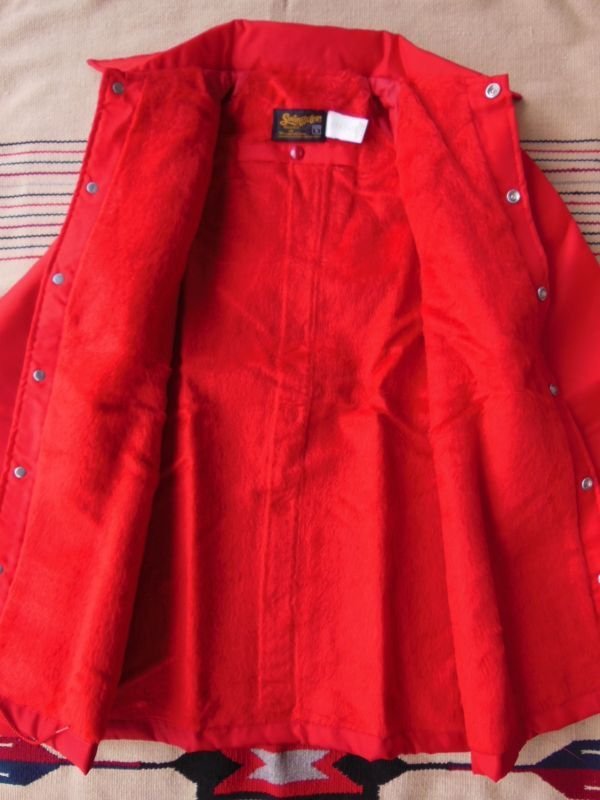 画像4: 1970'S DEADSTOCK SWINGSTER NYLON COACH JKT/RED/SZ/SMALL