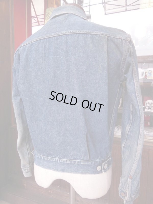 画像3: 1950'S LEVI'S 507XX 2ND DENIM JACKET