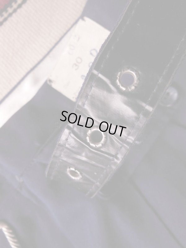 画像11: 1950'S DEADSTOCK BALMAR NAVY GABERDINE R'N'R SLACKS W30