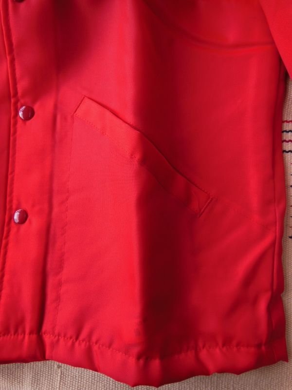 画像9: 1970'S DEADSTOCK SWINGSTER NYLON COACH JKT/RED/SZ/SMALL