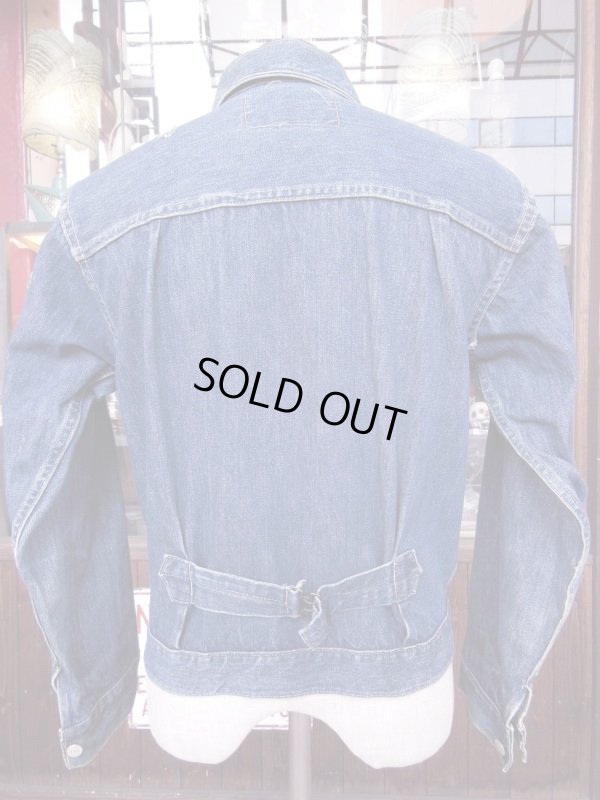 画像3: 1940'S〜 J.C.PENNEY FOREMOST BUCKLE BACK 1ST TYPE DENIM JACKET