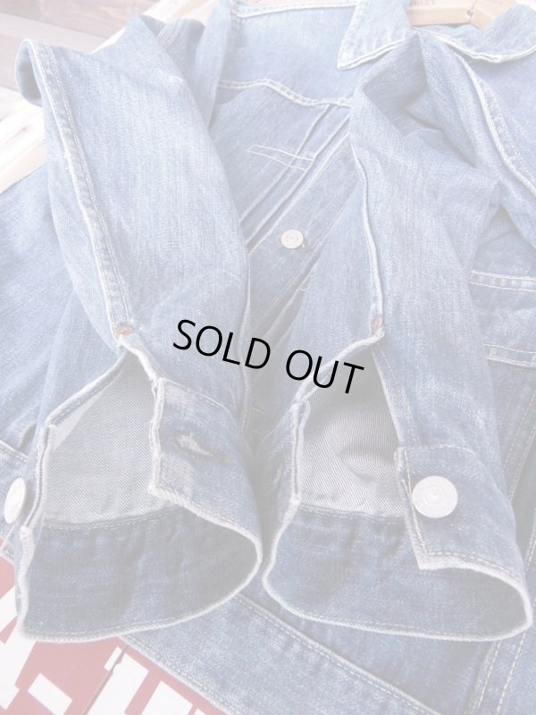 画像17: 1940'S〜 J.C.PENNEY FOREMOST BUCKLE BACK 1ST TYPE DENIM JACKET