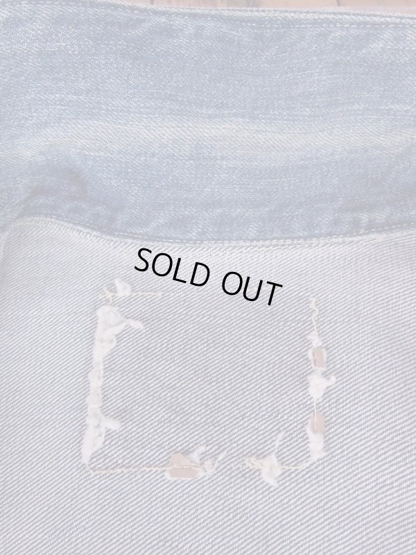 画像7: 1940'S〜 J.C.PENNEY FOREMOST BUCKLE BACK 1ST TYPE DENIM JACKET