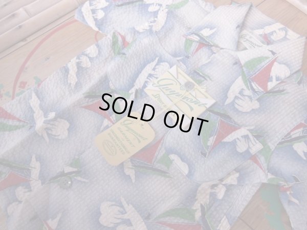画像13: 1950'S DEADSTOCK GUYMONT SEER SUCKER BOYS SHIRT /SIZE4 
