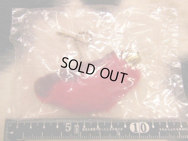 画像5: 1950'S NOS LUCKY RABBIT FOOT CHARM/ビンテージ ラビットフット/赤系/17